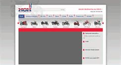 Desktop Screenshot of hondamch.cz